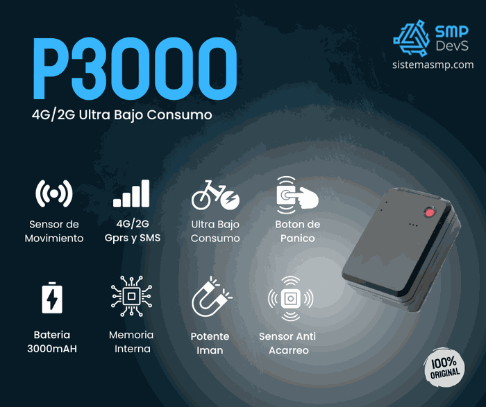 Rastreador GPS P3000